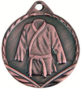 Медаль 45 мм Дзюдо бронза