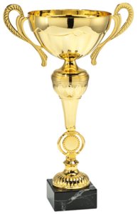 Кубок золото висота - 25,5 см