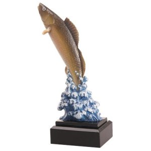 Приз награда Рыба судак Высота - 23,5 см