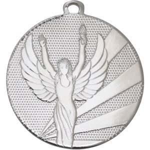 Медаль 50 мм Ника серебро