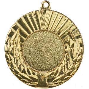 Медаль 50 мм золото