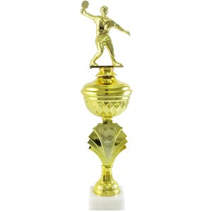 Кубок Настольный теннис Высота - 34 см