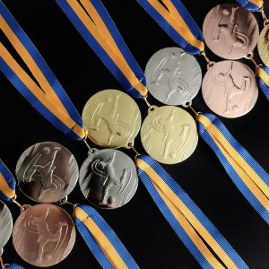 Медалі зі стрічкою Футбол