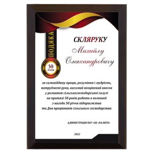 Диплом Благодарность Калита