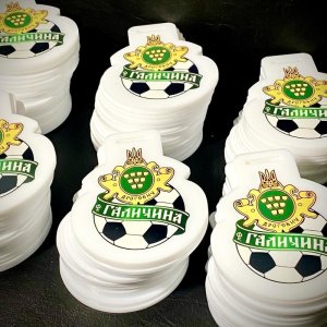 Індивідуальна нагорода Медаль акрил з нанесенням на замовлення