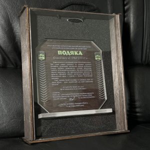 Индивидуальная награда с нанесением на заказ