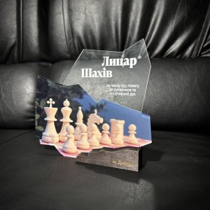 Приз Нагорода Лицар Шахів 10100871 висота: 16 см