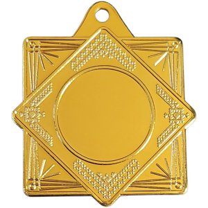 Медаль 50 мм Ромб золото