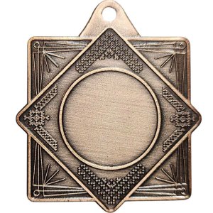 Медаль 50 мм Ромб бронза