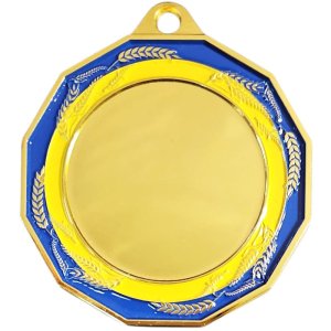 Медаль 70 мм Колоски золото