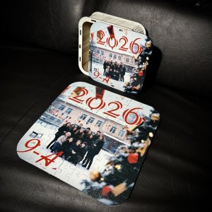 Индивидуальные пазлы с Вашим дизайном 6х15х15 см