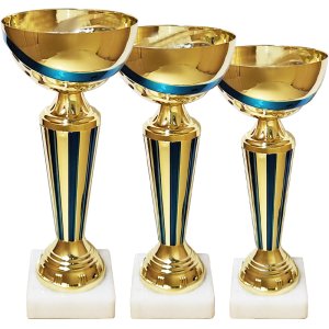 Комплект кубков Высота: 24 см, 22 см, 21,5 см