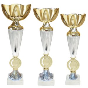 Комплект кубков Высота: 29 см, 25,5 см, 24,5 см