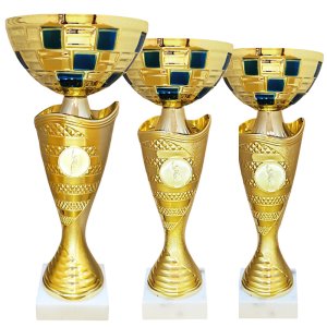 Комплект кубків Висота: 27,5 см, 25 см, 22,5 см