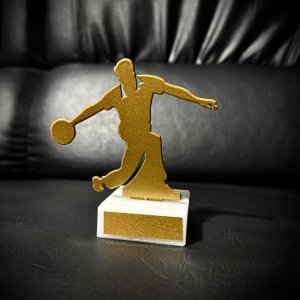 Приз Награда Боулинг из металла 101009 высота: 10 см