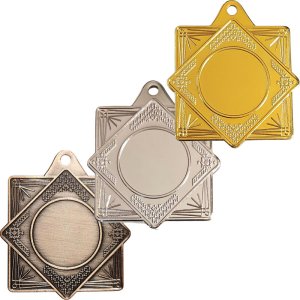 Комплект медалей 50 мм Ромб (без лент)