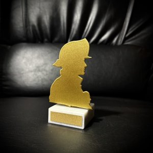 Приз Нагорода Рятувальник з металу 10101211 висота: 9 см