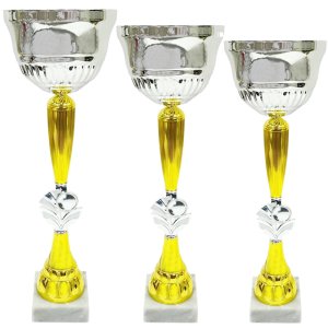 Комплект кубков Высота: 50 см, 44,5 см, 40 см