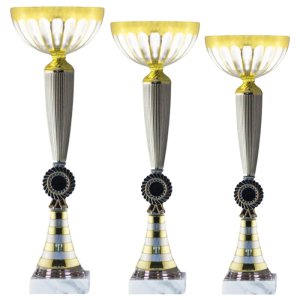 Комплект кубков Высота: 38 см, 36 см, 33,5 см