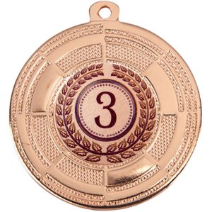 Медаль 50 мм 3 место бронза