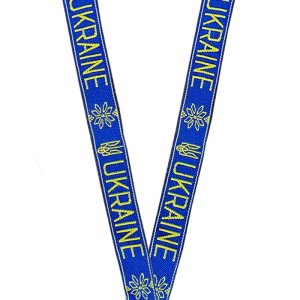 Лента для медалей и бейджей 20 мм Ukraine