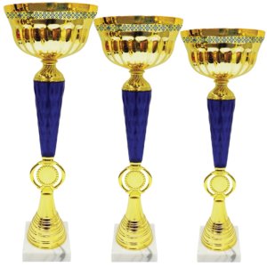 Комплект Кубків Український Орнамент Висота: 35,5 см, 32 см, 29 см