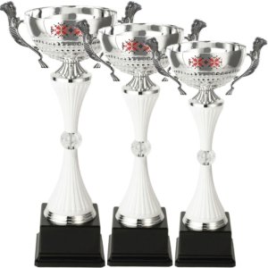 Комплект кубків Воля до Перемоги Висота: 41 см, 36 см, 32 см