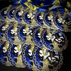 Медаль Акрил Армреслінг Діаметр 70-100 мм