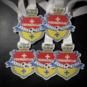 Медаль Акрил ДЮСШ Діаметр 70-100 мм