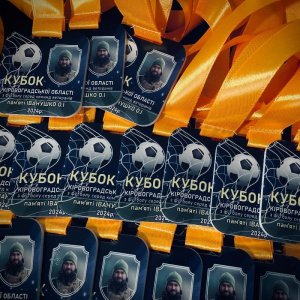 Медаль Акрил Кубок Футбол Діаметр 70-100 мм