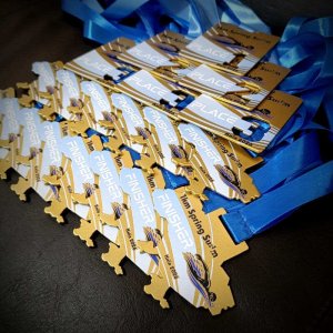 Медалі метал з нанесенням на замовлення