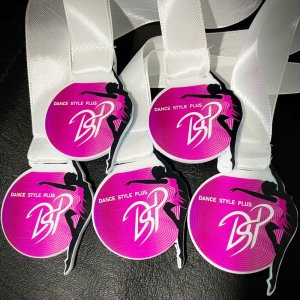 Медаль Акрил Dance Style Диаметр 70-100 мм