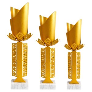 Комплект кубков Barela Fiorente Base Высота: 39 см, 36 см, 33 см