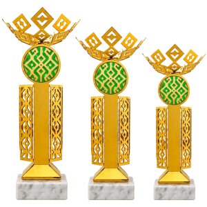 Комплект кубков Parma Высота: 25 см, 22 см, 20 см