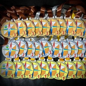 Медаль Акрил Спортивне орієнтування Діаметр 70-100 мм