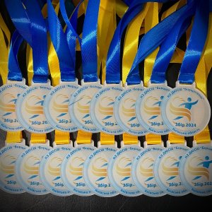 Медаль Акрил Сбор ДЮСШ Диаметр 70-100 мм
