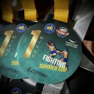Медаль Акрил Fighting Диаметр 70-100 мм