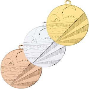 Комплект медалей Плавание 50 мм (без лент)