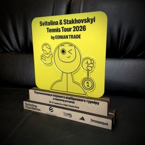 Индивидуальная награда с нанесением на заказ