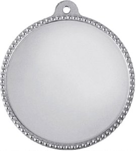Медаль 60 мм серебро