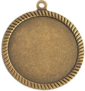 Медаль 60 мм бронза
