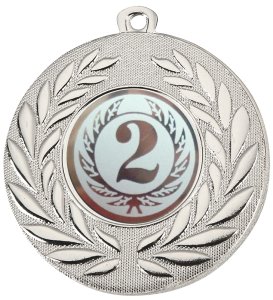 Медаль 50 мм D111-02 серебро