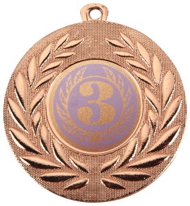 Медаль 50 мм D111-03 бронза