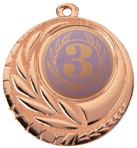 Медаль 45 мм D110-03 бронза
