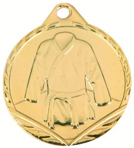 Медаль 32 мм Дзюдо золото